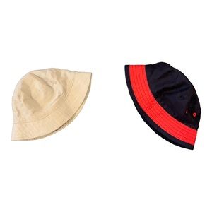 🌟3/$15🌟Newborn Baby Summer Neutral Bucket Hats Bundle of Two